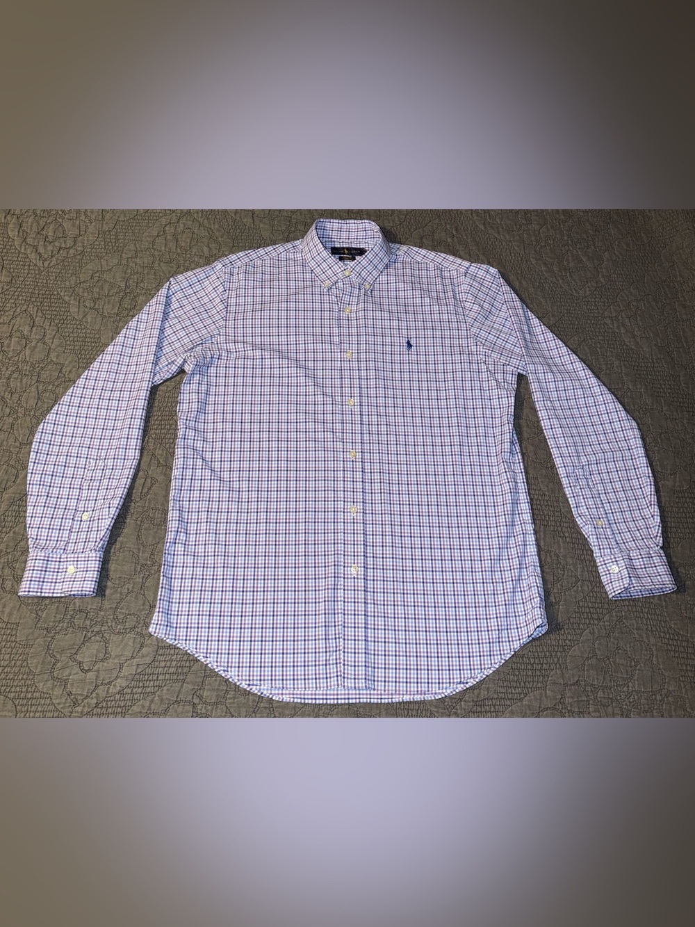 Ralph Lauren Classic Fit Performance Long Sleeve Button Down Shirt Men’s Size-L